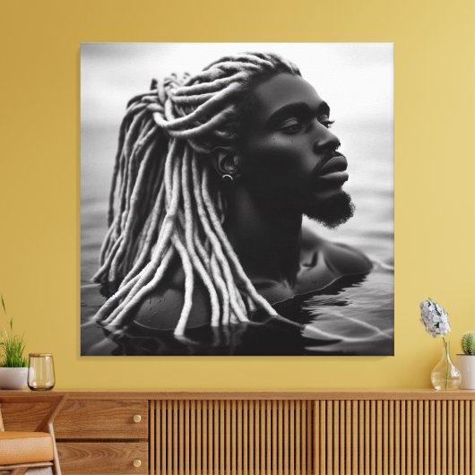 Heilige diepten canvas afdruk (Insitu (Woonkamer))