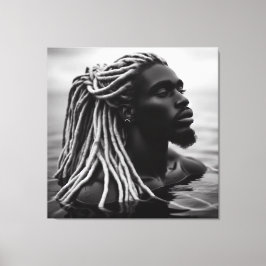 Heilige diepten canvas afdruk