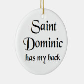 heilige dominicus keramisch ornament (Rechts)