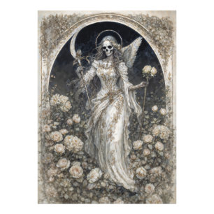 Heilige Dood Santa Muerte Foto Afdruk