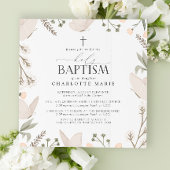 Heilige doopvlinders Waterverf Bloemneutraal Kaart