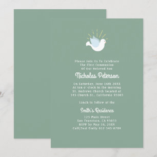 Heilige Dove   Eerste bevestigingsverzoek Kaart