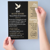 Heilige Dove, Funeral Home, Directors Flyer (Hand)