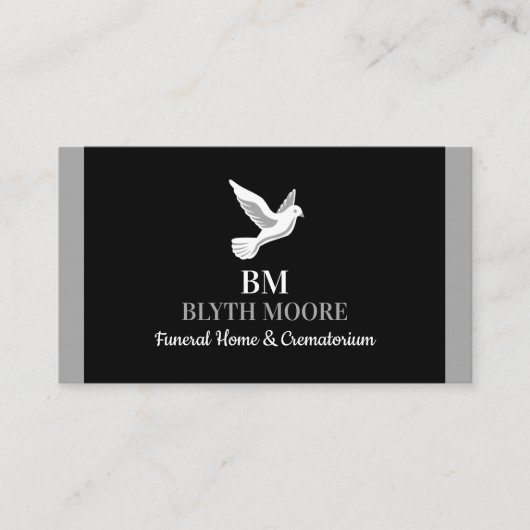 Heilige Dove, Funeral Home, Directors Visitekaartje (Voorkant)