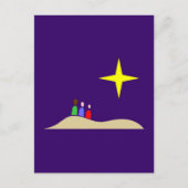 Heilige Drei Könige de drie Mannen van Wise Briefkaart (Voorkant)