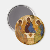 Heilige Drie-eenheid Icon Rublev  Magneet (Voorkant / Achterkant)