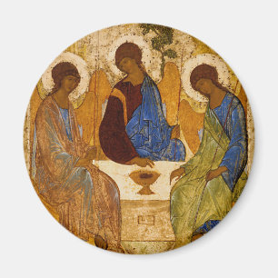 Heilige Drie-eenheid Icon Rublev  Magneet
