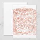 Heilige Drie-eenheid in glorie Kaart (Voorkant / Achterkant)