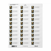 Heilige Drie-eenheid Retouradres Etiket (Full Sheet)