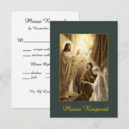 Heilige Drie-eenheid RSVP Kaartje