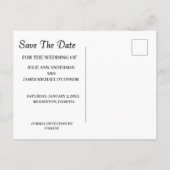 Heilige Drie-eenheid Trouw Save The Date Briefkaart (Achterkant)