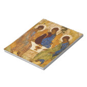Heilige drieventig Pictogram Rublev Byzantijnse ka Notitieblok (Linkerzijde)