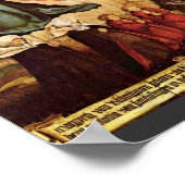 Heilige Drievigheid met Angels, heiligen en de sti Poster (Hoek)