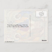 Heilige Drievuldigheid door Andrei Rublev Briefkaart (Achterkant)