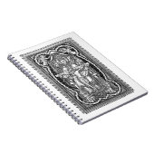 Heilige Drievuldigheid (oude Missal Art) Notitieboek (Rechterzijde)