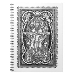 Heilige Drievuldigheid (oude Missal Art) Notitieboek
