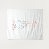 Heilige Drievuldigheid - VADER, SON, HOLY SPIRIT Wandkleed (Voorkant (horizontaal))