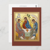 Heilige Driinity Prayer-kaart Briefkaart (Voorkant / Achterkant)