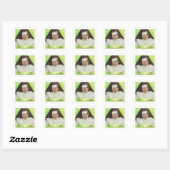 Heilige Dulce van de arme souvenir Vierkante Sticker (Vel)