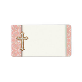 Heilige Eerste Communistische Gouden Kruis Lace Gi Etiket