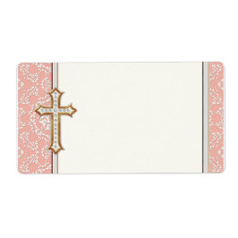 Heilige Eerste Communistische Gouden Kruis Lace Gi Etiket