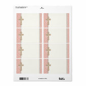 Heilige Eerste Communistische Gouden Kruis Lace Gi Etiket (Full Sheet)