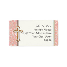 Heilige Eerste Communistische Gouden Kruis Lace Gi Etiket