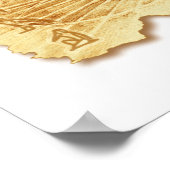 Heilige Egyptische koninklijke kat Poster (Hoek)