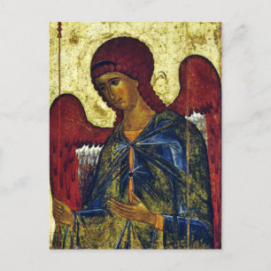 Heilige engel Gabriël orthodoxe icoon Briefkaart