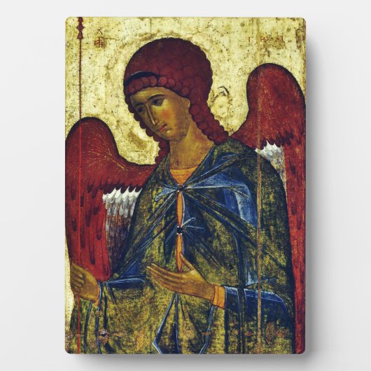 Heilige Engel Gabriël Orthodoxe Icoon Fotoplaat (voorkant)