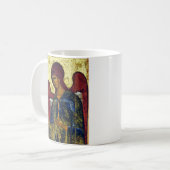 Heilige engel Gabriël orthodoxe icoon Koffiemok (Voorkant links)