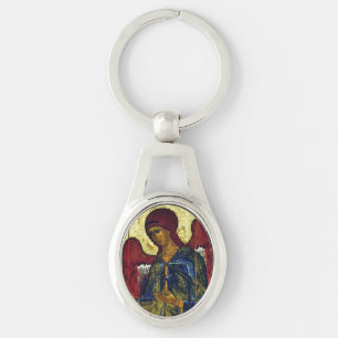 Heilige engel Gabriël orthodoxe icoon Sleutelhanger