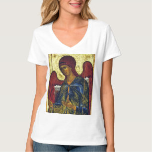 Heilige engel Gabriël orthodoxe icoon T-shirt