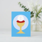 Heilige Eucharist Briefkaart (Staand voorkant)