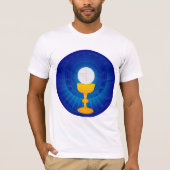 Heilige Eucharistie Mannen T-shirt (Voorkant)