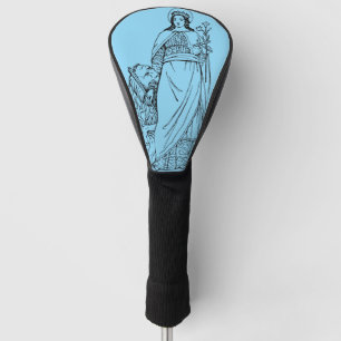 Heilige Euphemia, de alom geprezen Maagd en martel Golfheadcover