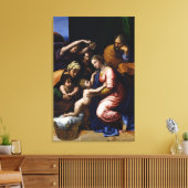 Heilige Familie, 1518 Canvas Afdruk (Insitu (Woonkamer))