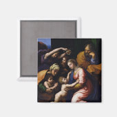 Heilige Familie, 1518 Magneet (Voorkant / Achterkant)