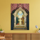 Heilige Familie, 1898 (tempera op paneel) Canvas Afdruk (Insitu (Woonkamer))