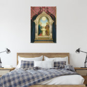 Heilige Familie, 1898 (tempera op paneel) Canvas Afdruk (Insitu (Slaapkamer))