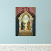 Heilige Familie, 1898 (tempera op paneel) Canvas Afdruk (Insitu (Houten vloer))