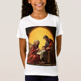Heilige Familie Baby Jezus Maria en het T-shirt va
