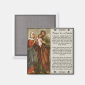 Heilige Familie Custom Koelkast Magnet (Voorkant / Achterkant)