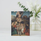 Heilige Familie en Cherubs Briefkaart (Staand voorkant)