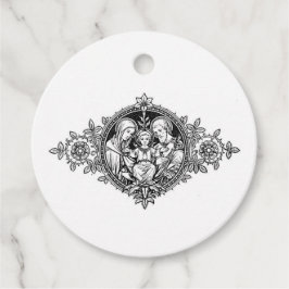 Heilige Familie Favoriet Tag Bedankjes Labels