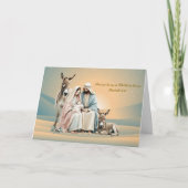 Heilige Familie Feestdagen Kaart (Voorkant)