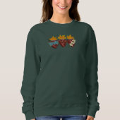 Heilige Familie Harten Sweatshirt - Groen (Voorkant)