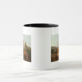 Heilige familie in een beek mok (Midden)