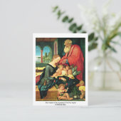 Heilige Familie in het appartement met vijf Angels Briefkaart (Staand voorkant)