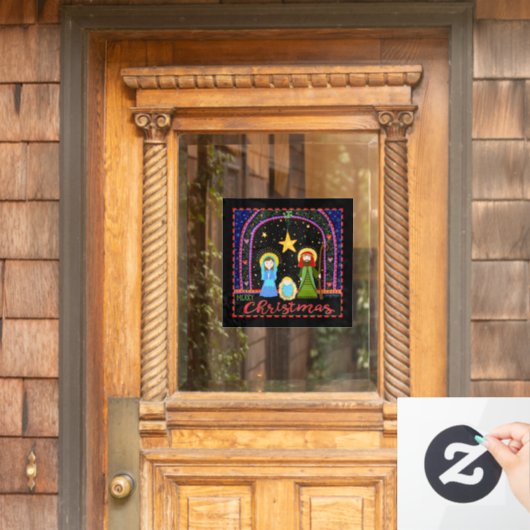 Heilige Familie “Inspirivity” Raamsticker (Huis Deur)